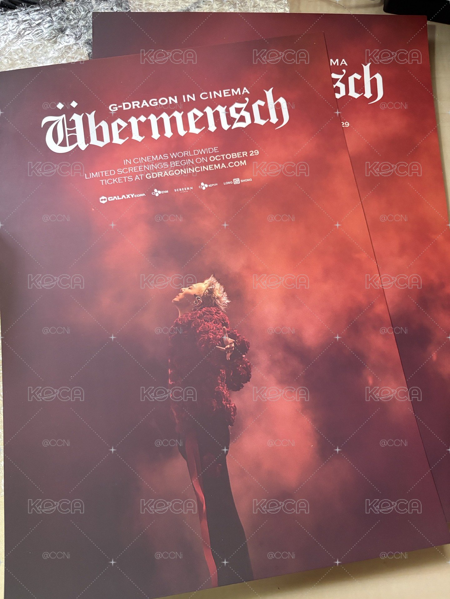 《GD》Übermensch 電影 一般場海報特典（可綁）