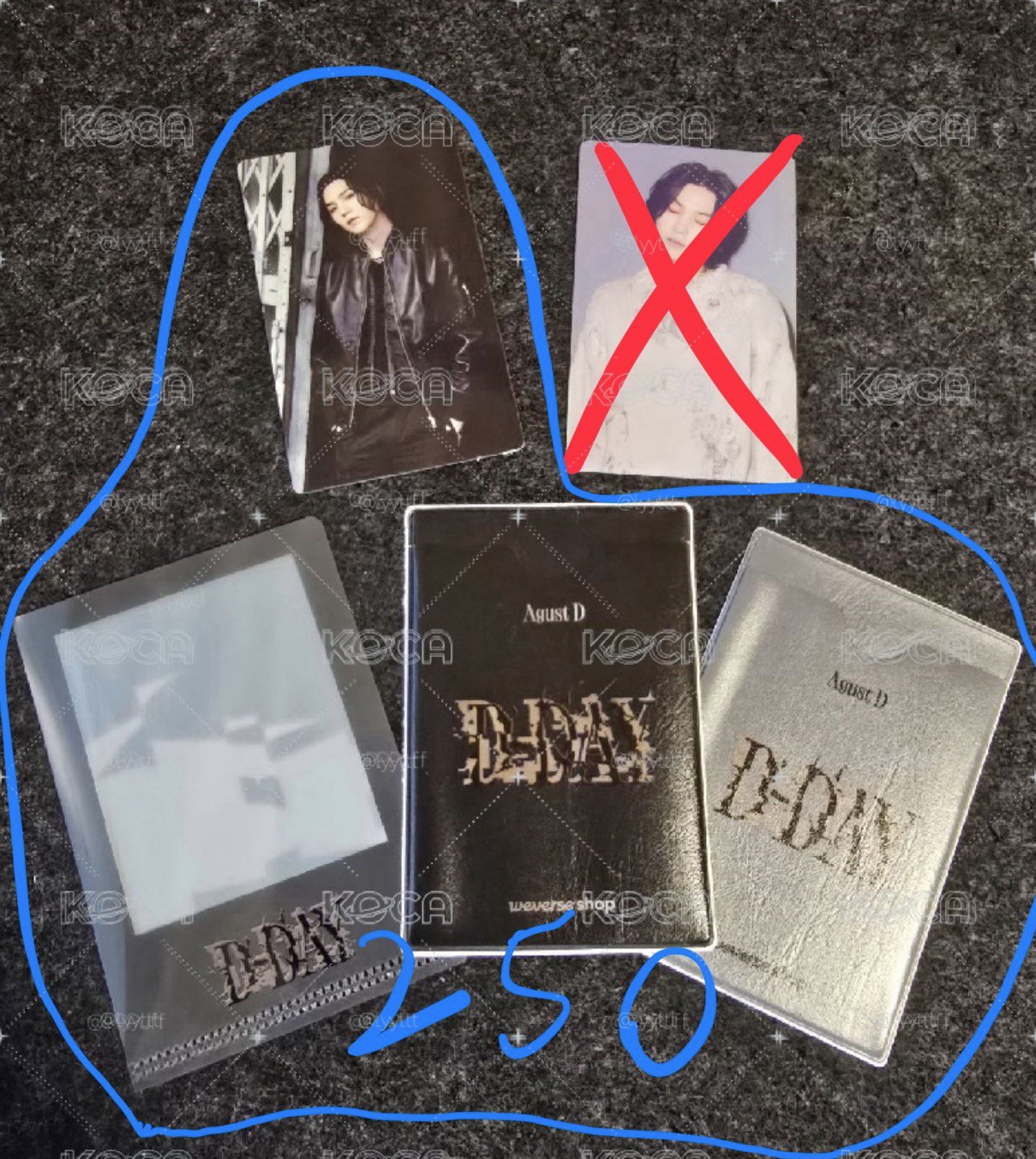D-DAY wvs 特典卡+卡套*2+資料夾