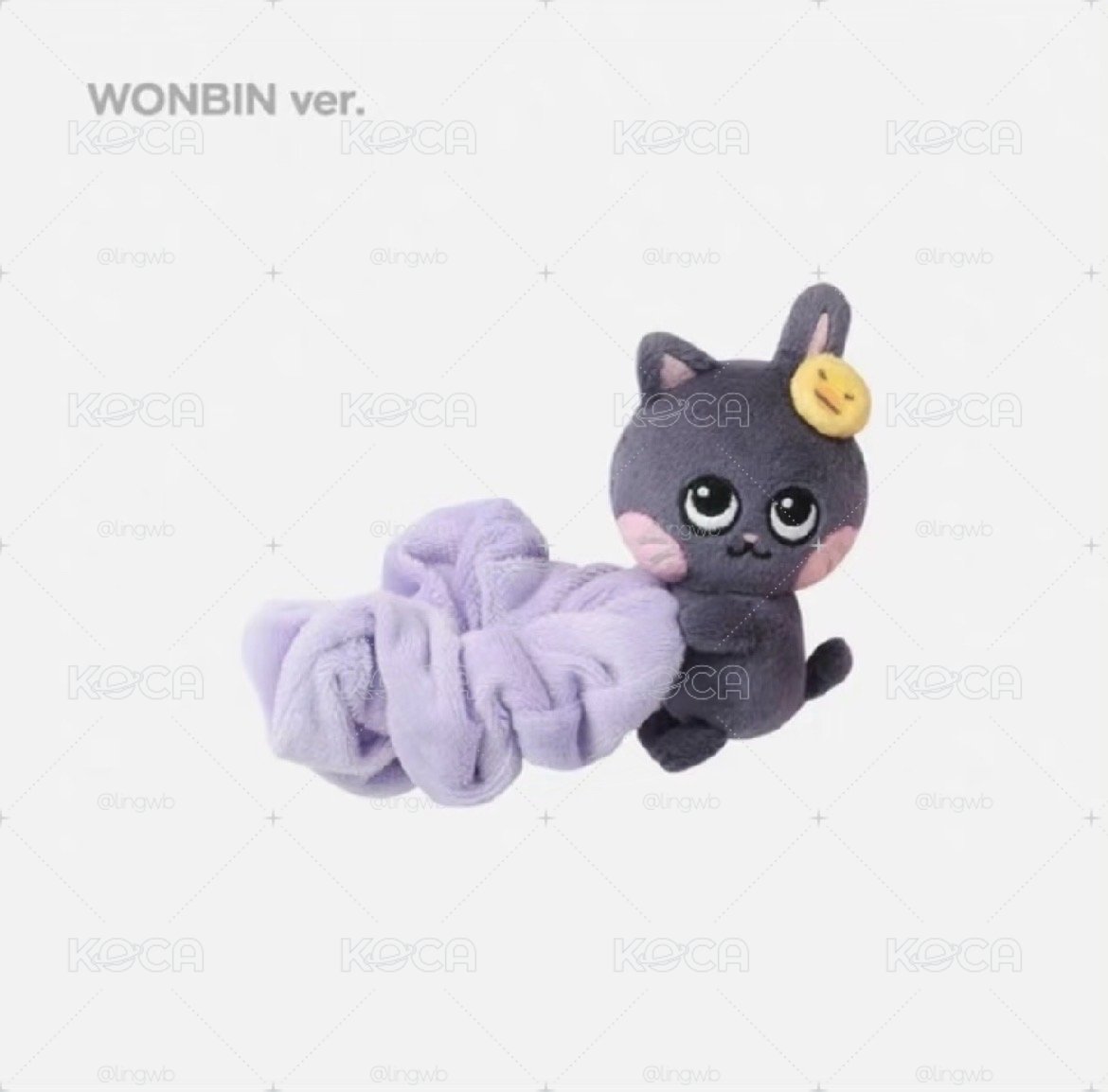 兔貓鴨髮圈