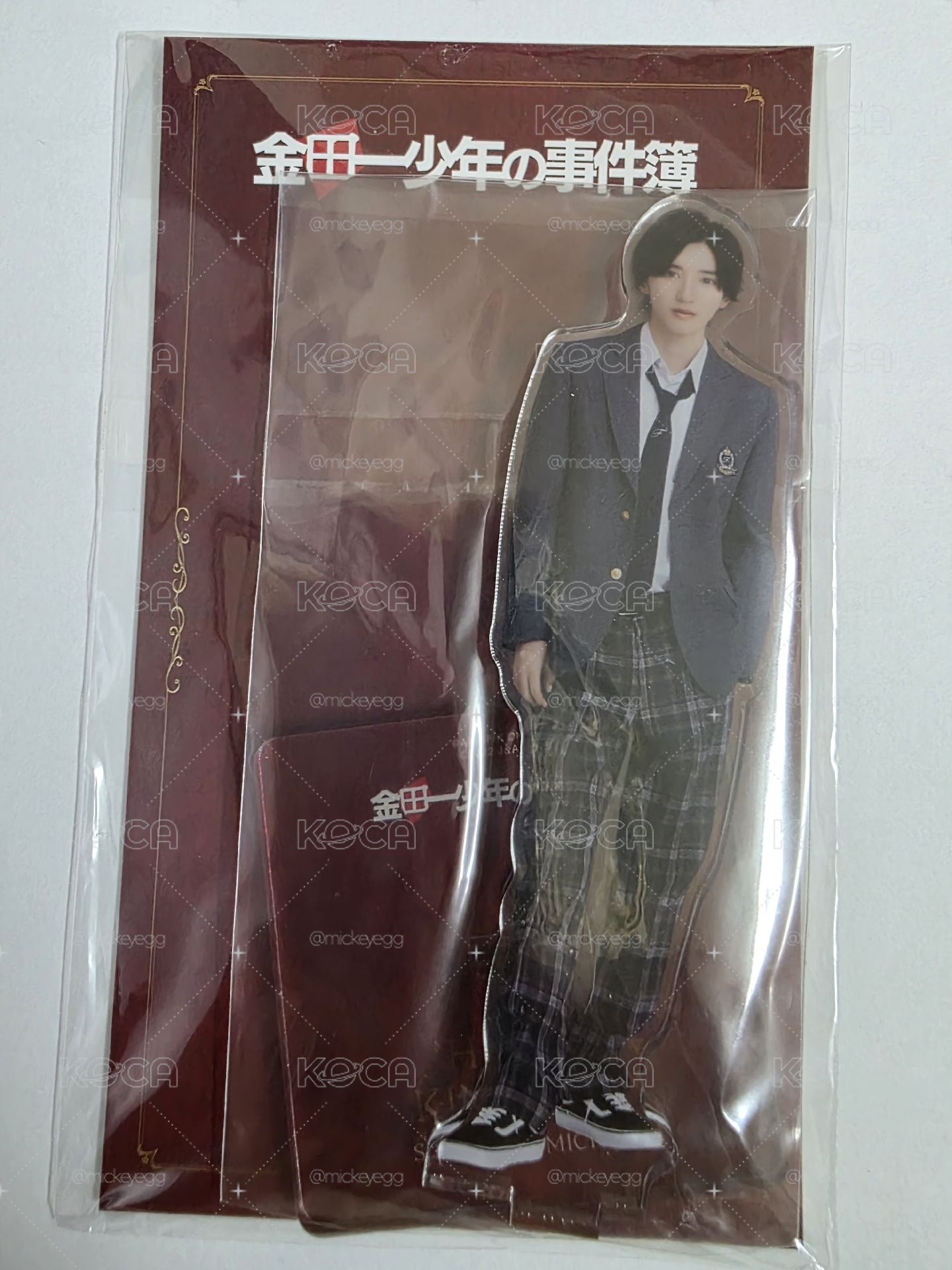 なにわ男子 道枝駿佑 金田一 立牌