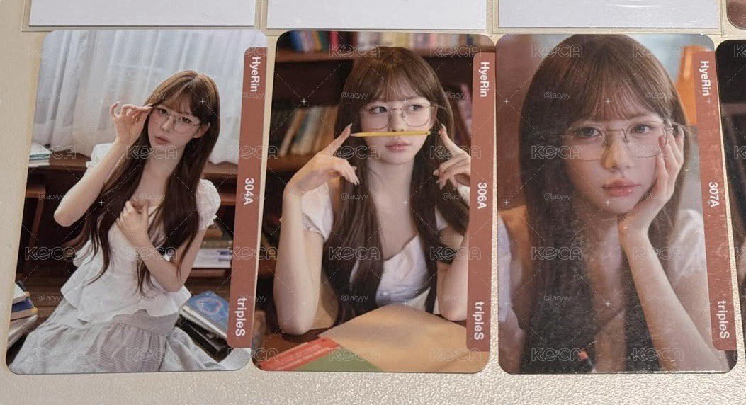 Hyerin cc304,306,307 眼鏡小貓