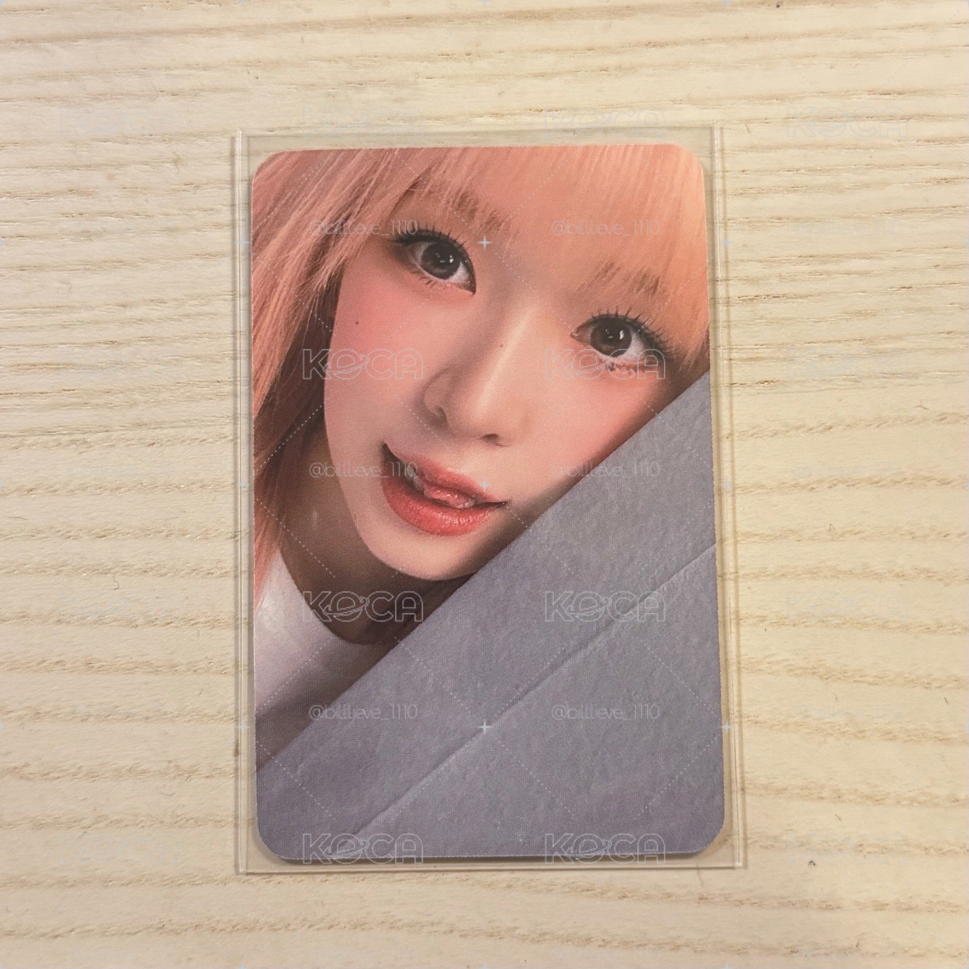 紅豆冰 隨機卡 鐵盒卡　Billlie 大里春菜 Haruna