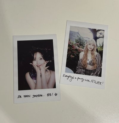 Nmixx🎤｜兩張仲夏夜拍立得