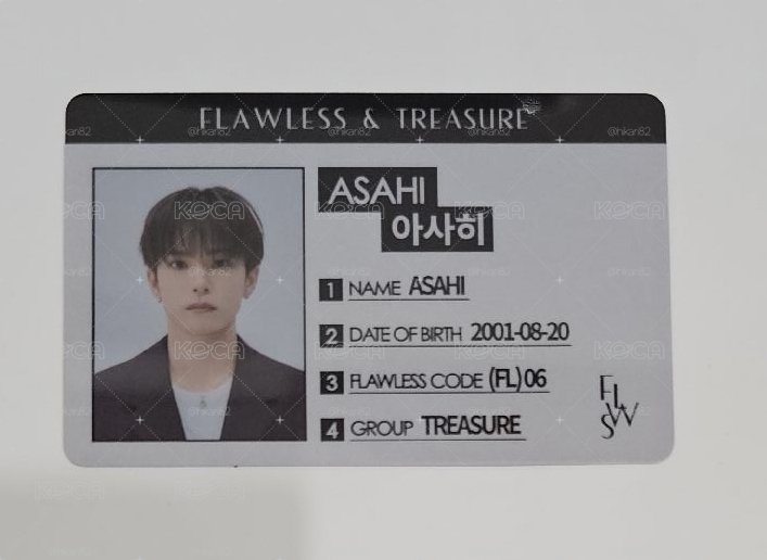 FLAWLESS & TREASURE  ASAHI