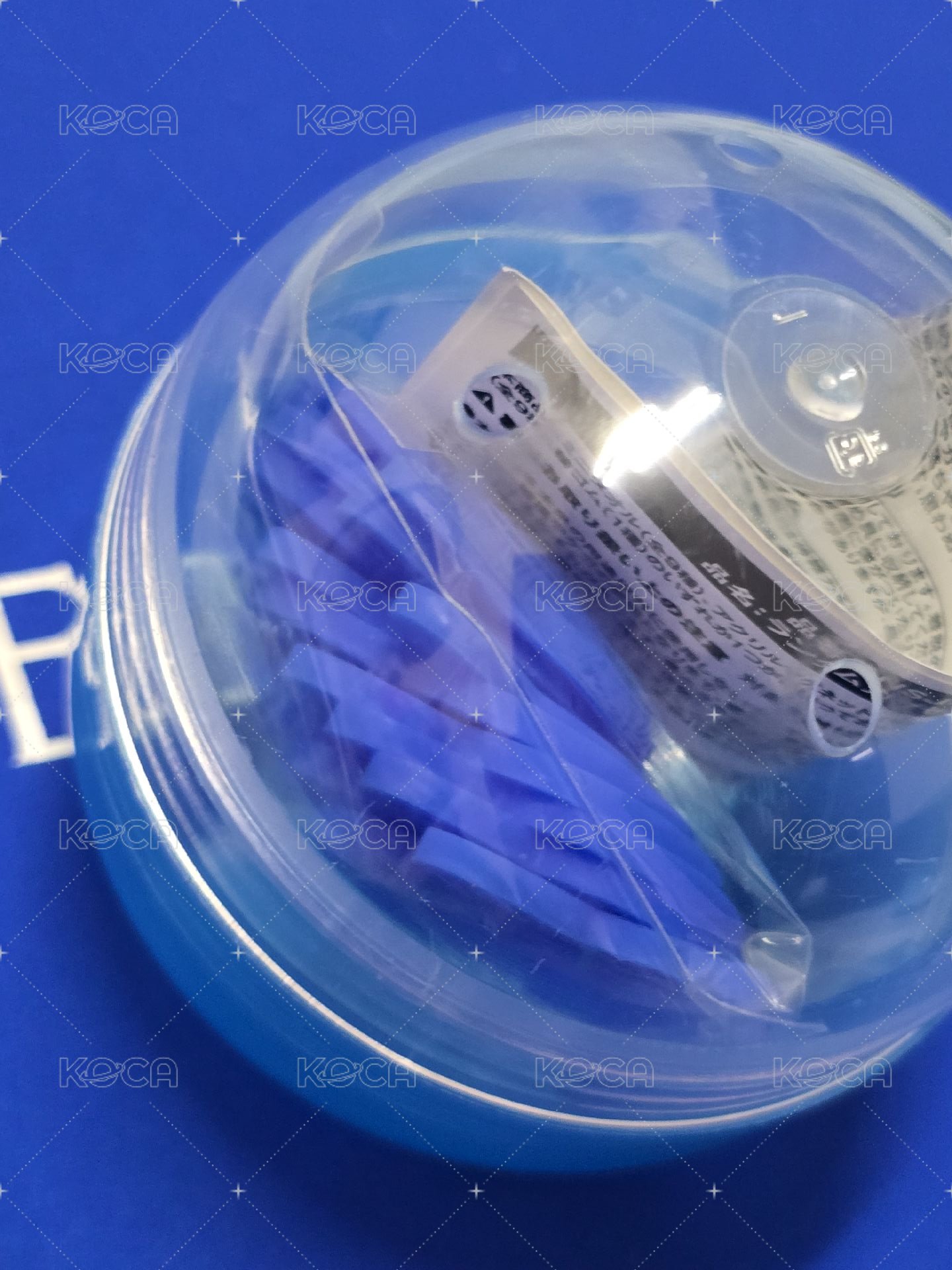 藍手橡皮筋