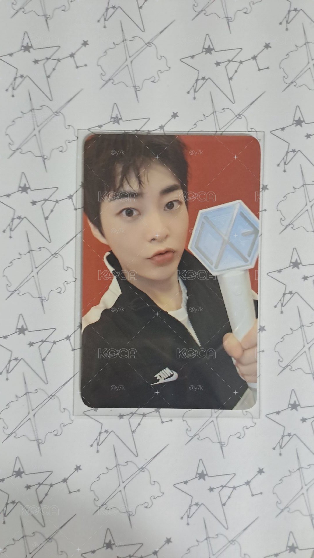 Xiumin手燈卡