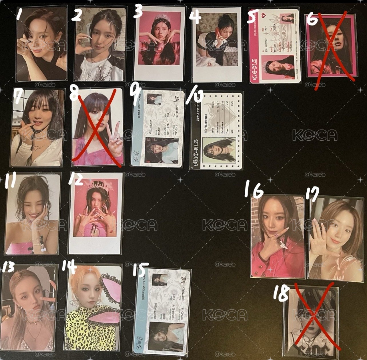 I-dle 2024年曆