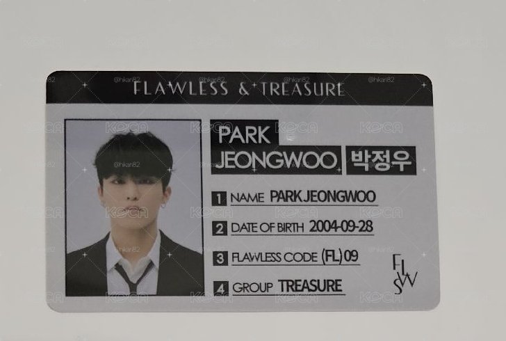 FLAWLESS & TREASURE JEONGWOO