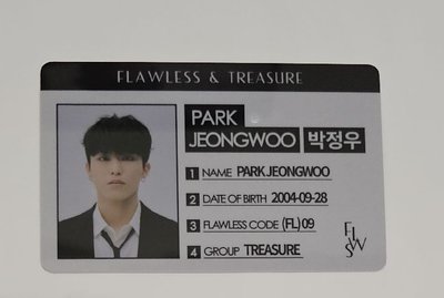 FLAWLESS & TREASURE JEONGWOO