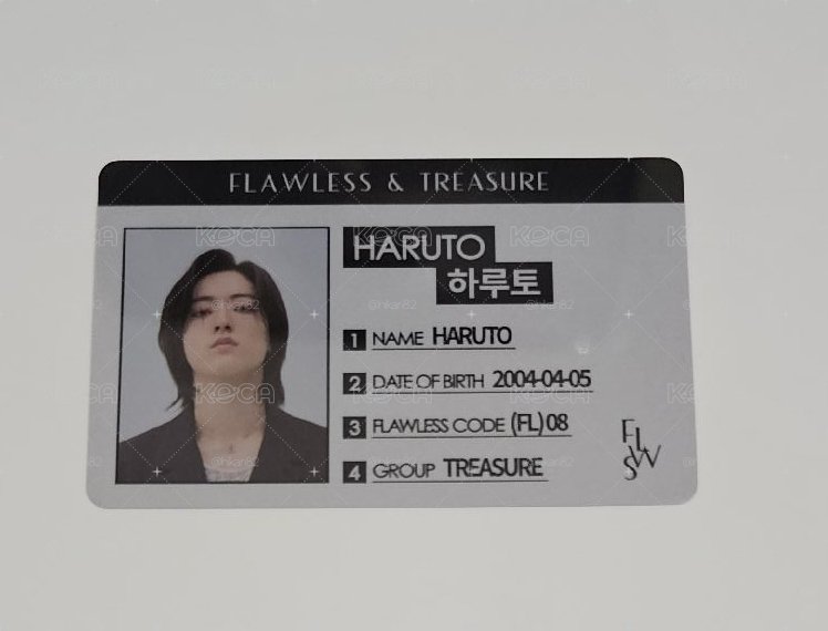 FLAWLESS & TREASURE HARUTO 