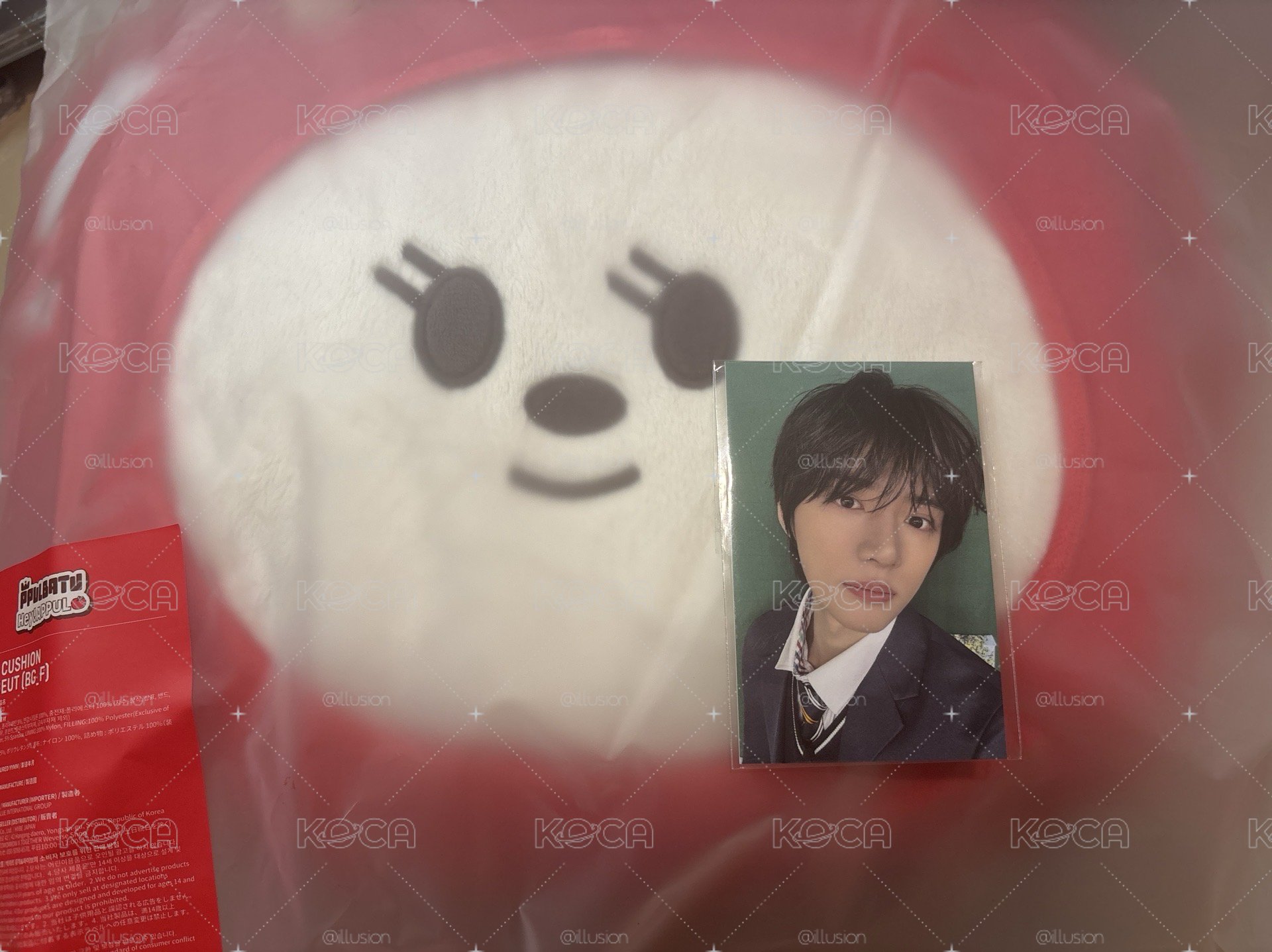 Hey APPUL 栗嘻抱枕+圭滿額卡