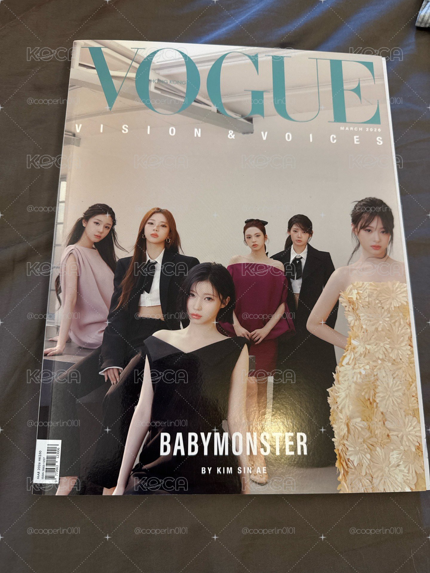 寶怪 香港 Vogue 3月週年刊 雜誌 