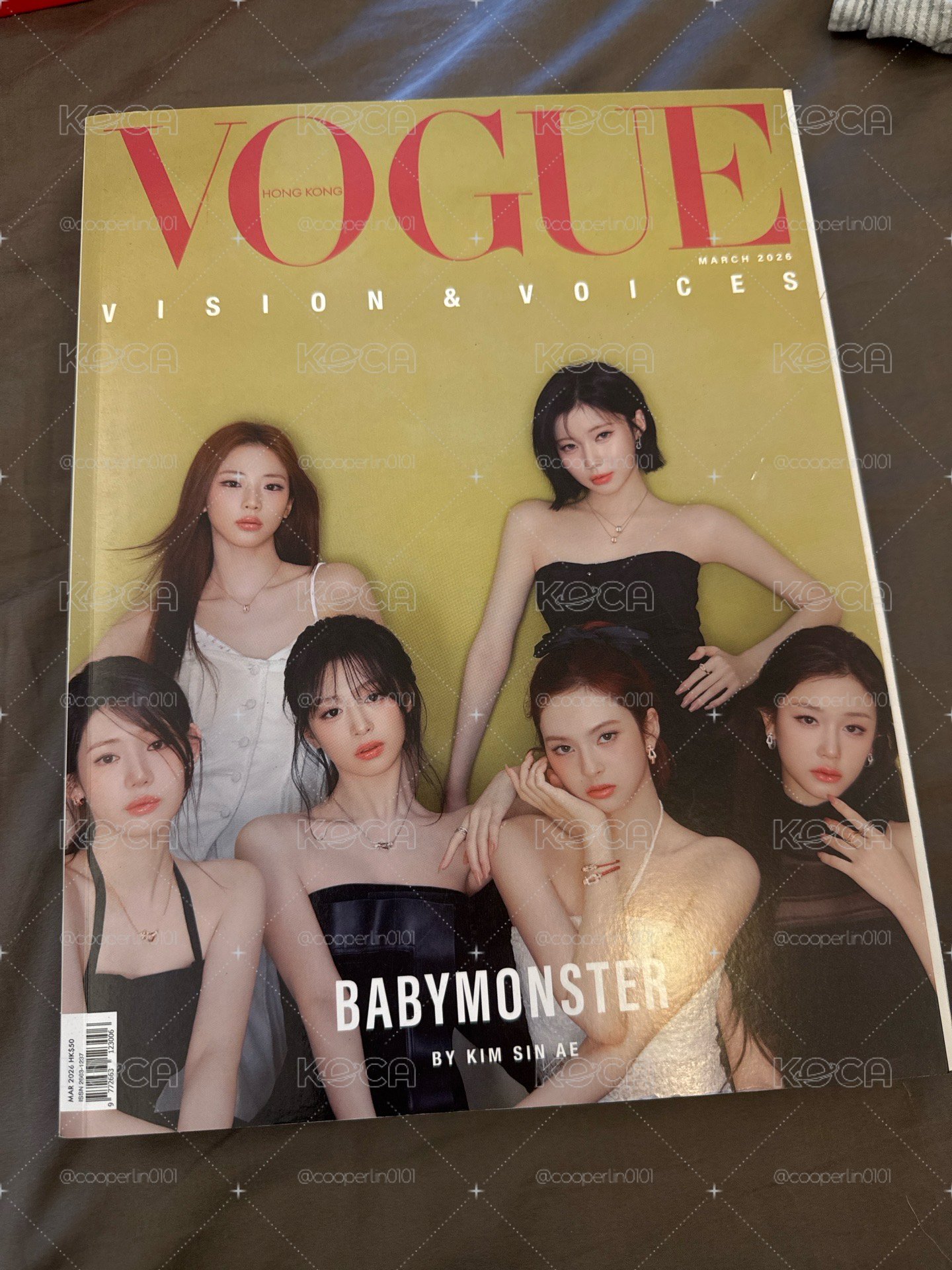 寶怪 香港 Vogue 3月週年刊 雜誌 
