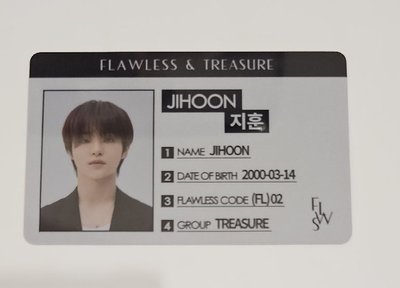 FLAWLESS & TREASURE JIHOON 