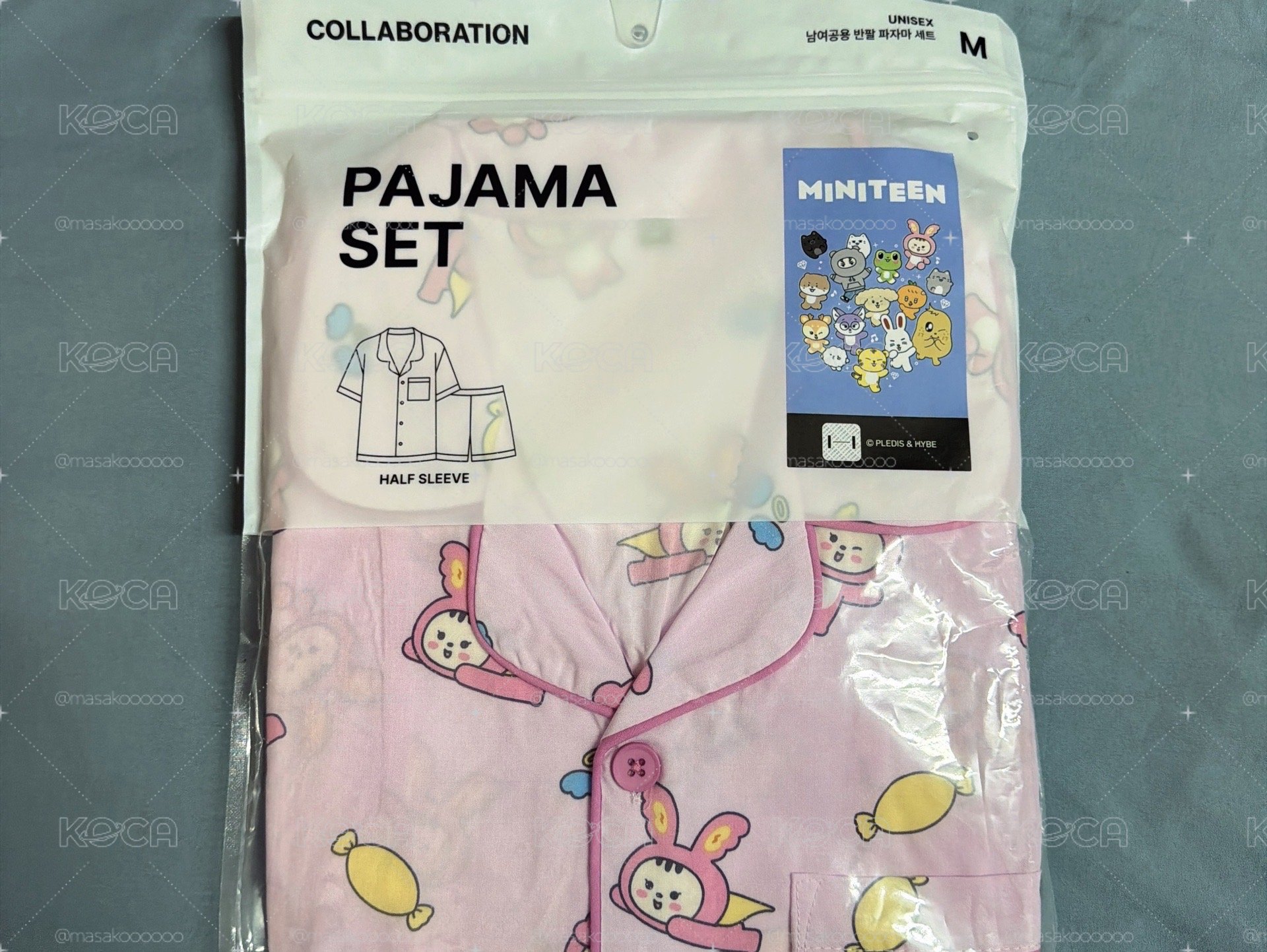 MINITEENxSPAO 漢睡衣M