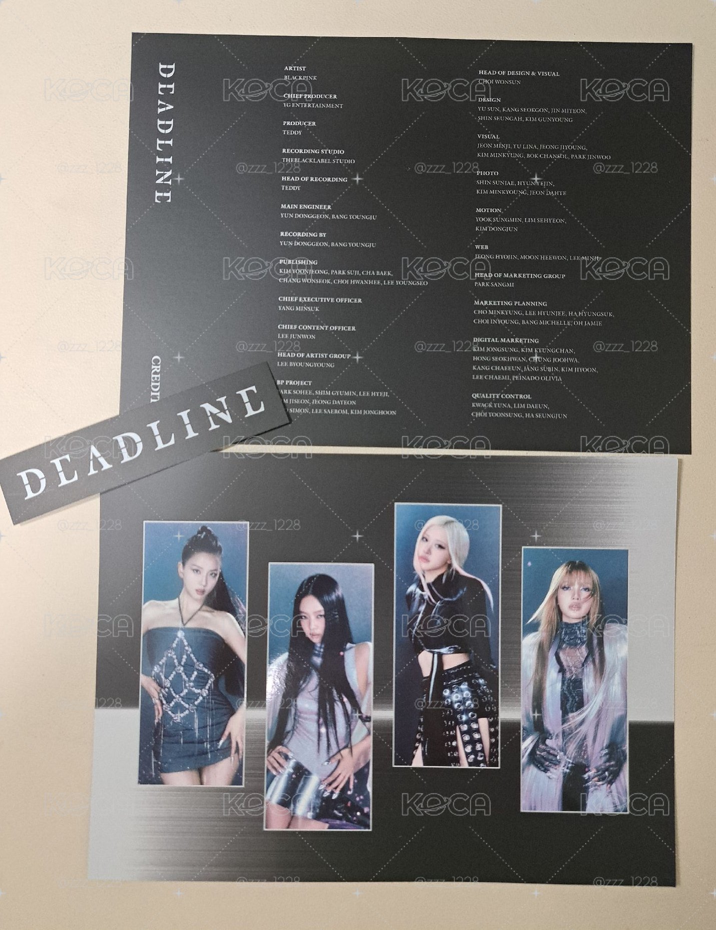 BLACKPINK DEADLINE 空專灰版