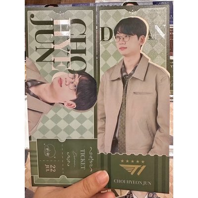 25 T1 世界賽快閃店票根