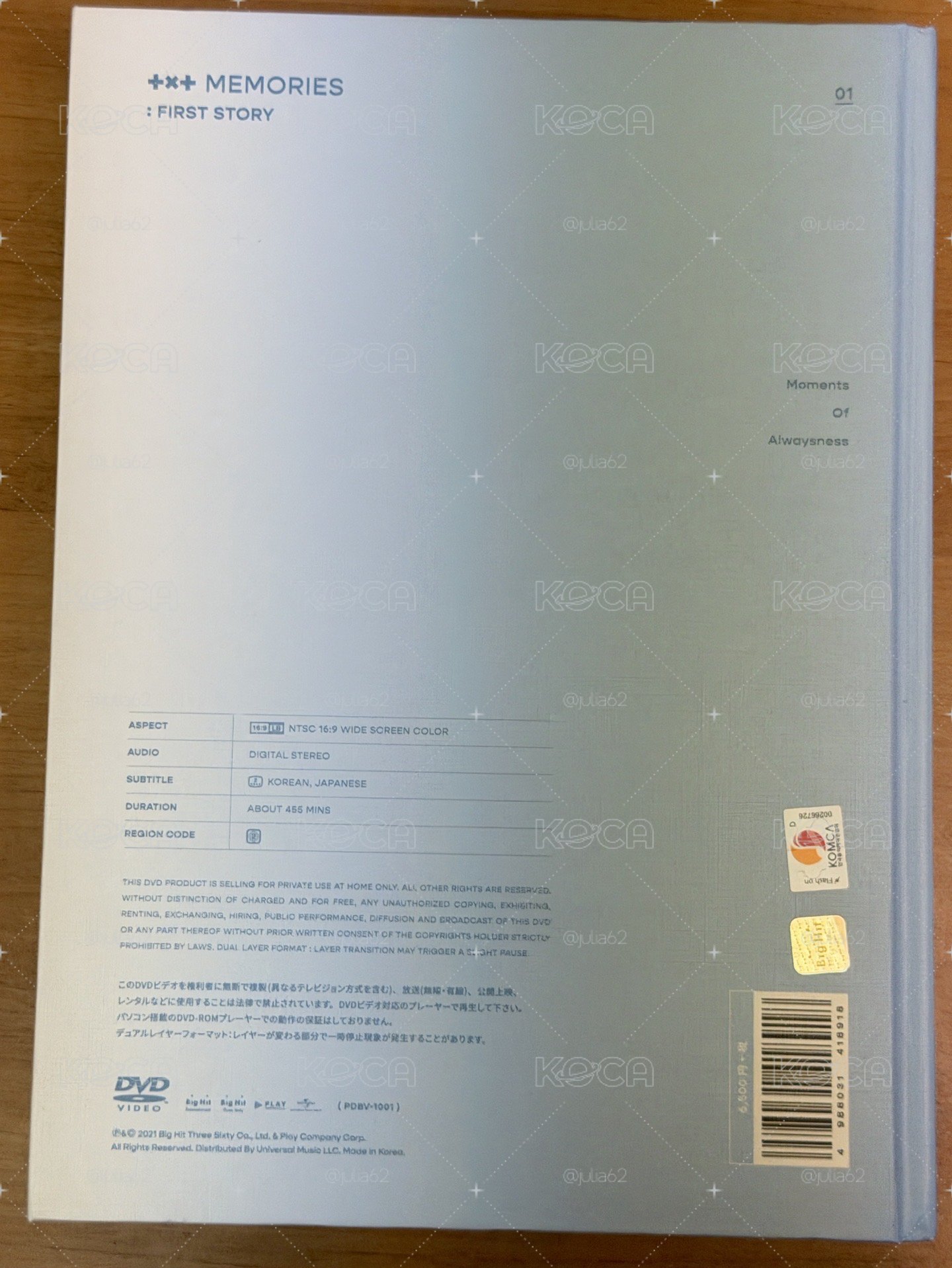 初代回憶錄