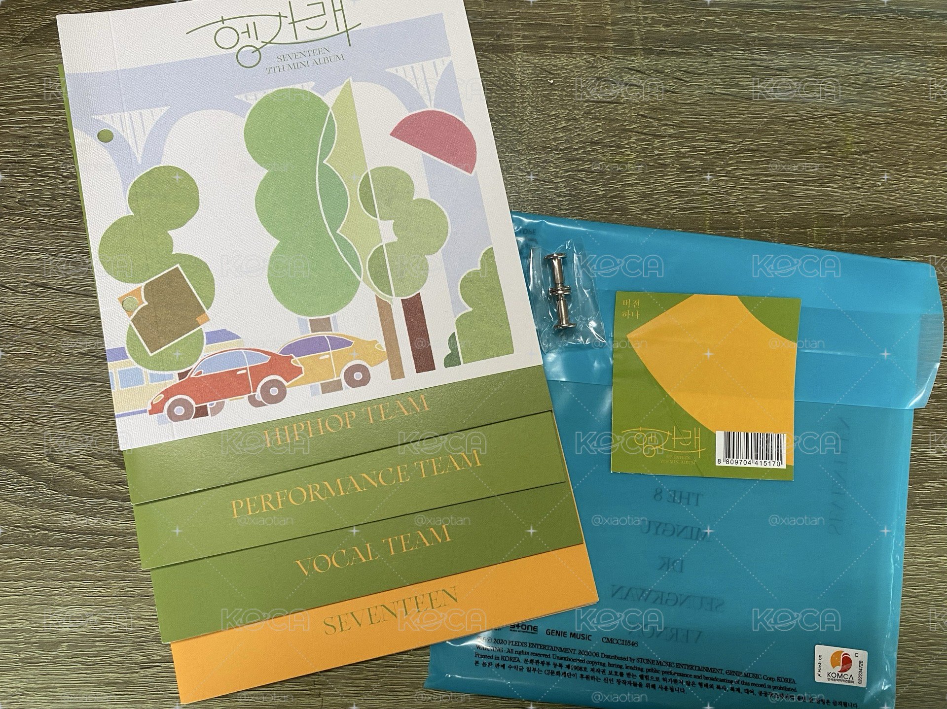 seventeen 迷七 分成員版本