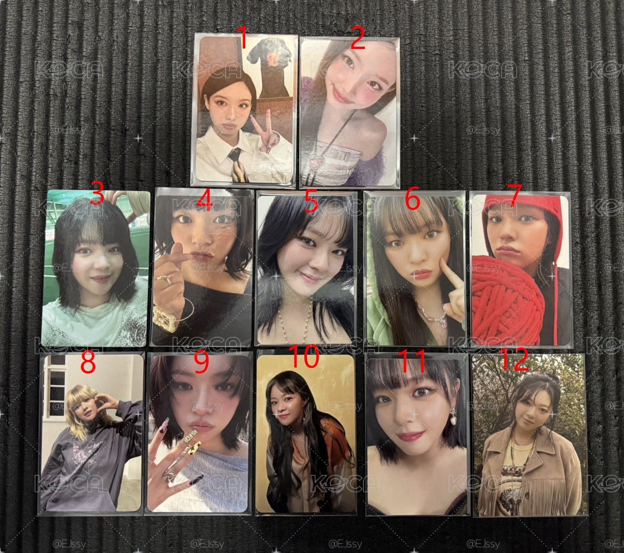 TWICE 專卡、小卡