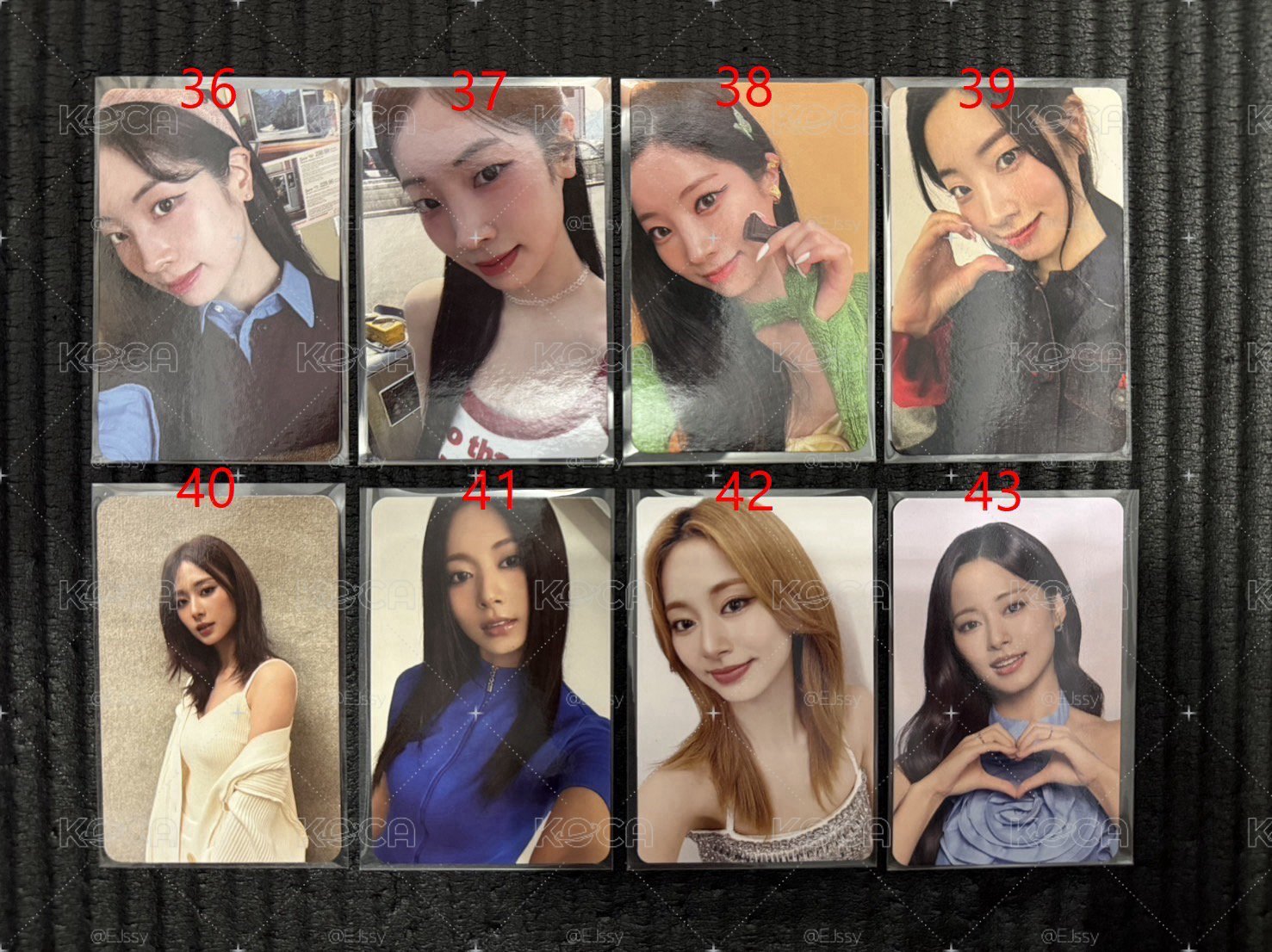 TWICE 專卡、小卡