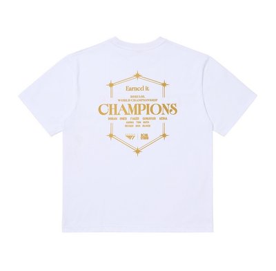25 T1 世界賽冠軍 六星T-shirt 