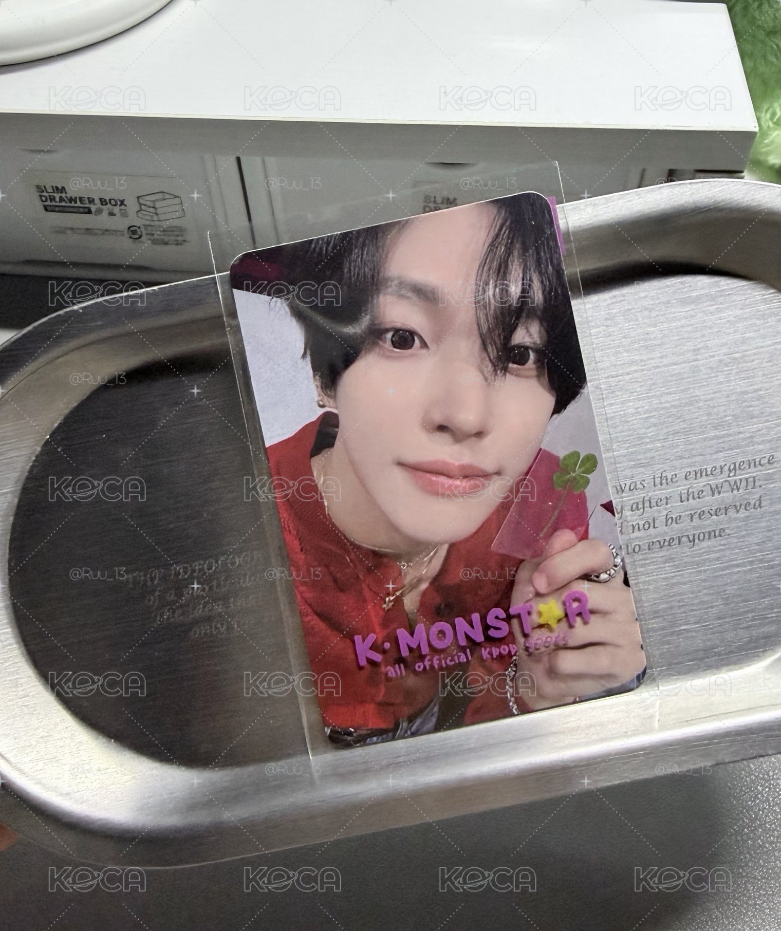 “𝗥𝘂.𝗖.☆ /𝗥𝗜𝗜𝗭𝗘 𝗢𝗗𝗬𝗦𝗦𝗘𝗬 𝗞𝗠 𝗪𝗢𝗡𝗕𝗜𝗡特典卡