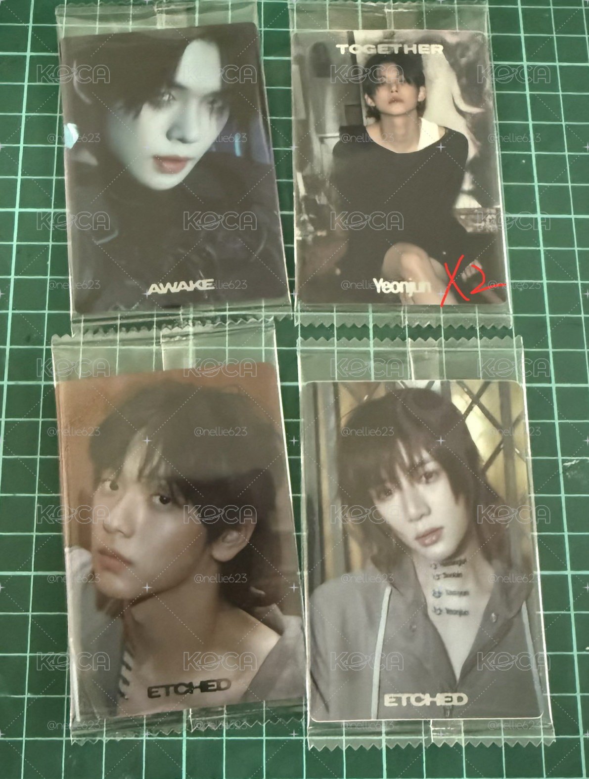 txt萬代餅乾貼紙💜