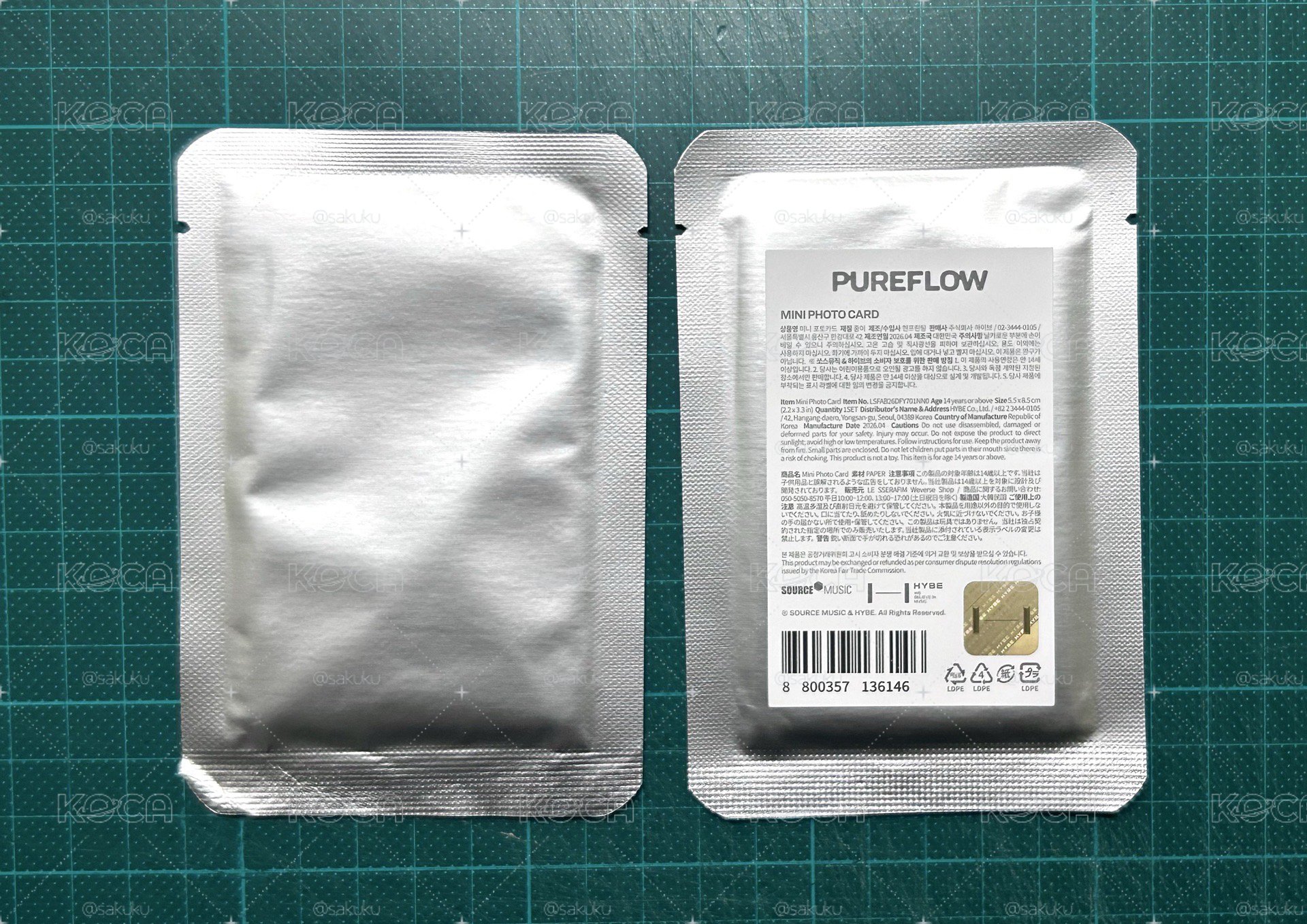PUREFLOW 隨機未拆卡包