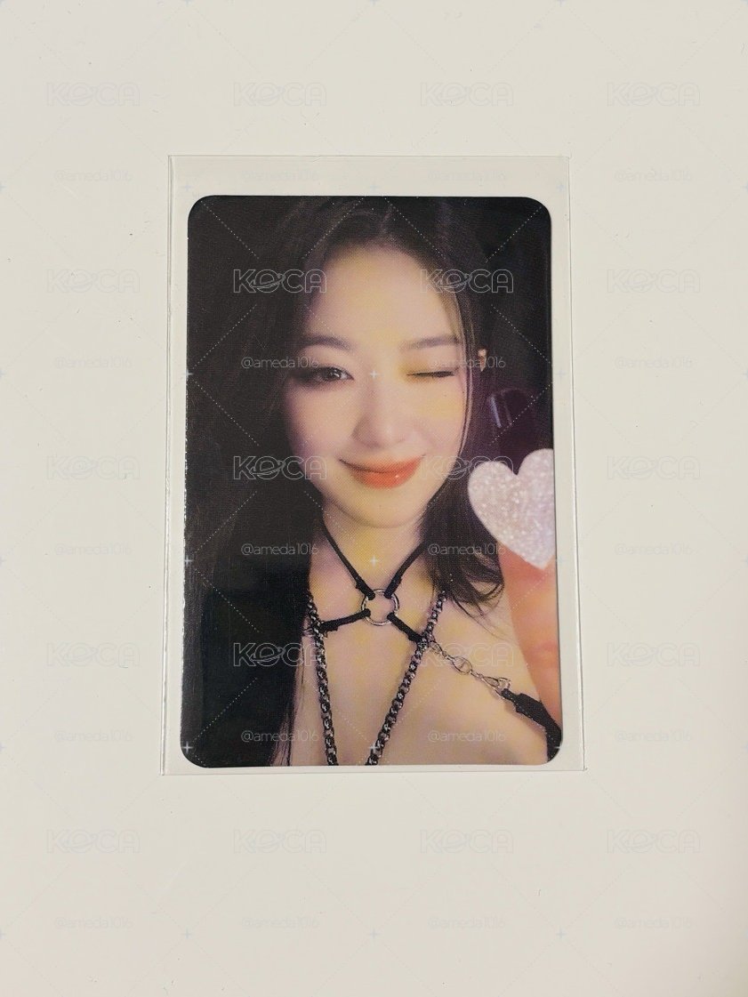 i-dle (G)I-DLE 舒華 SHUHUA 官方小卡