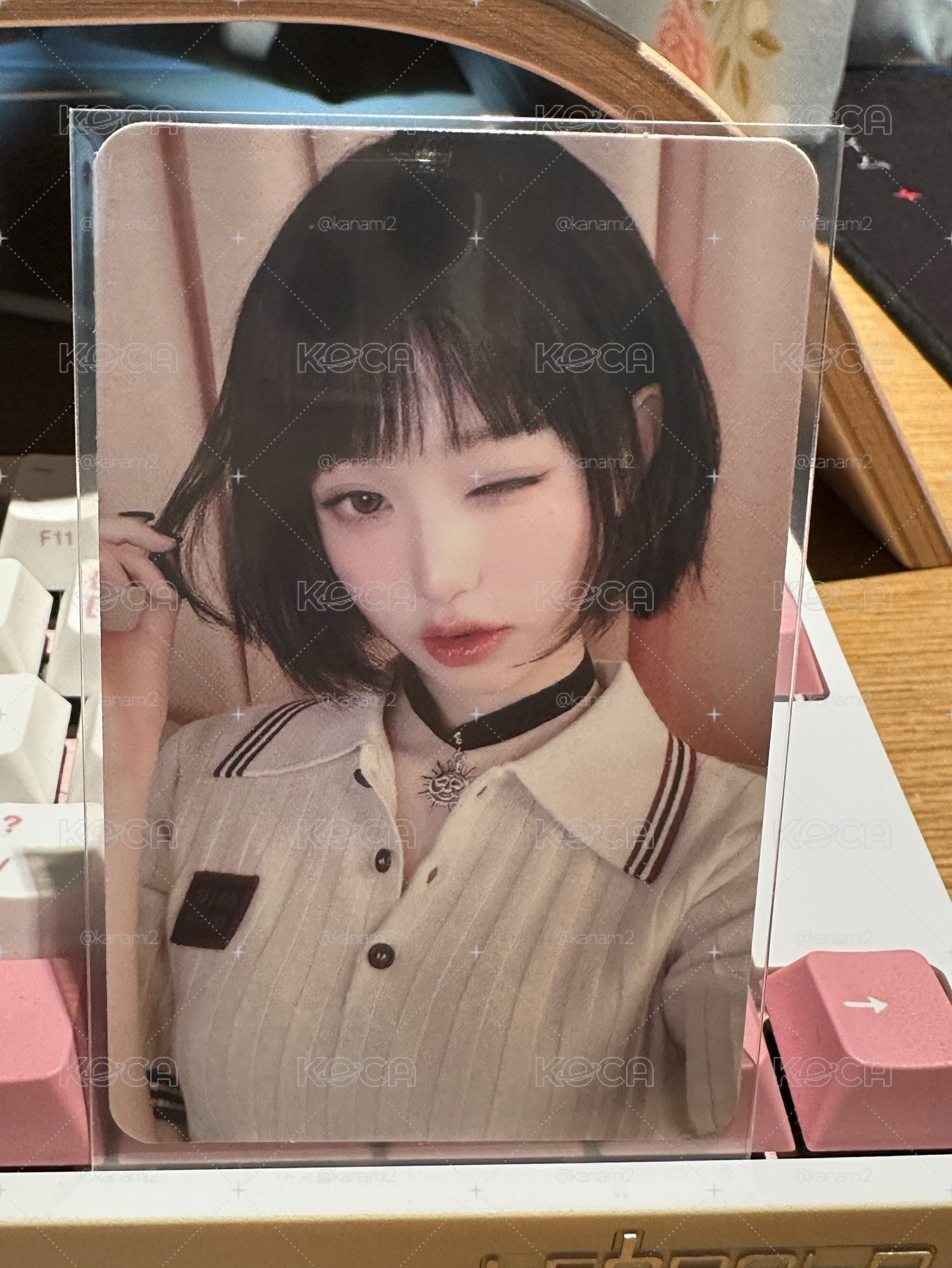 小員 隱眼代言卡