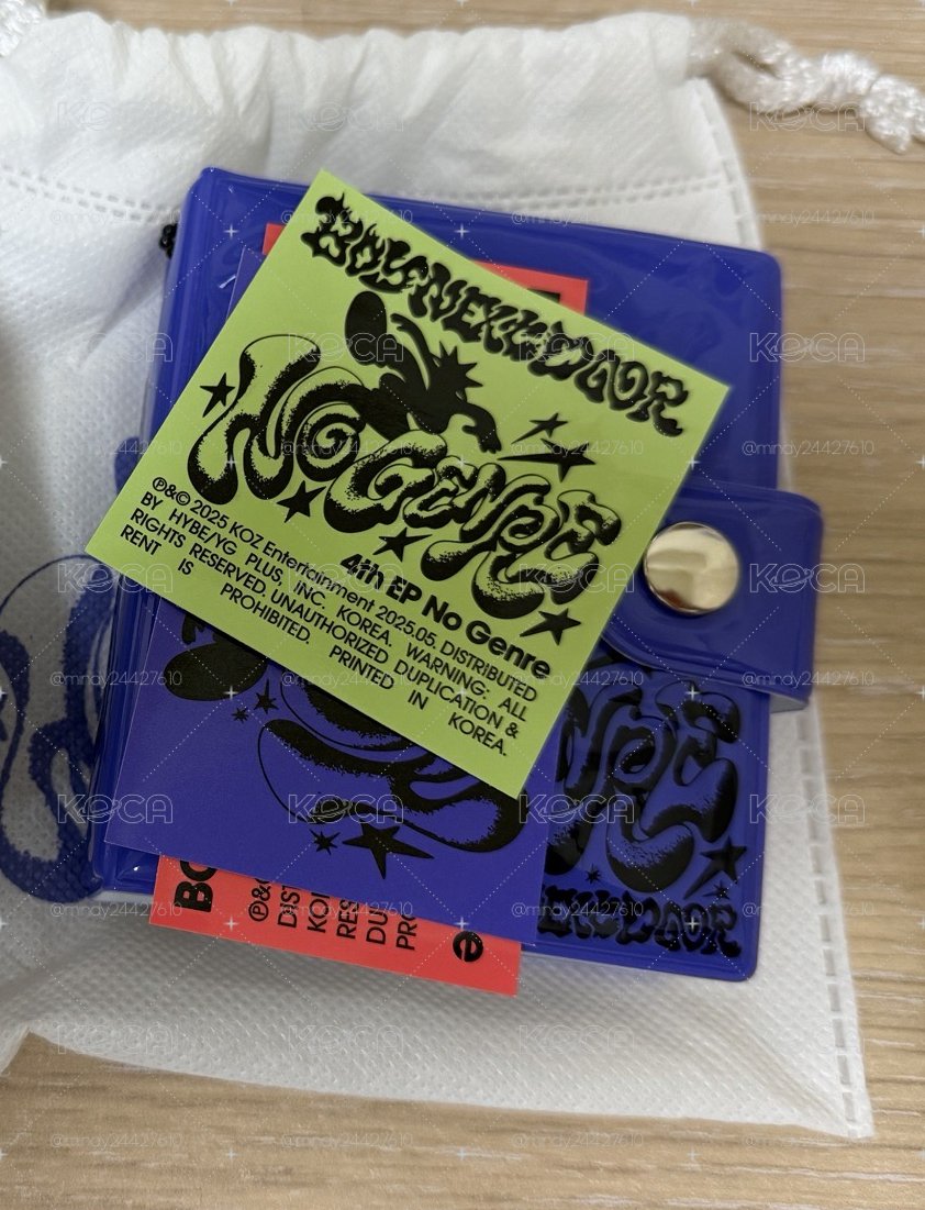 NO GENRE逆應援卡冊