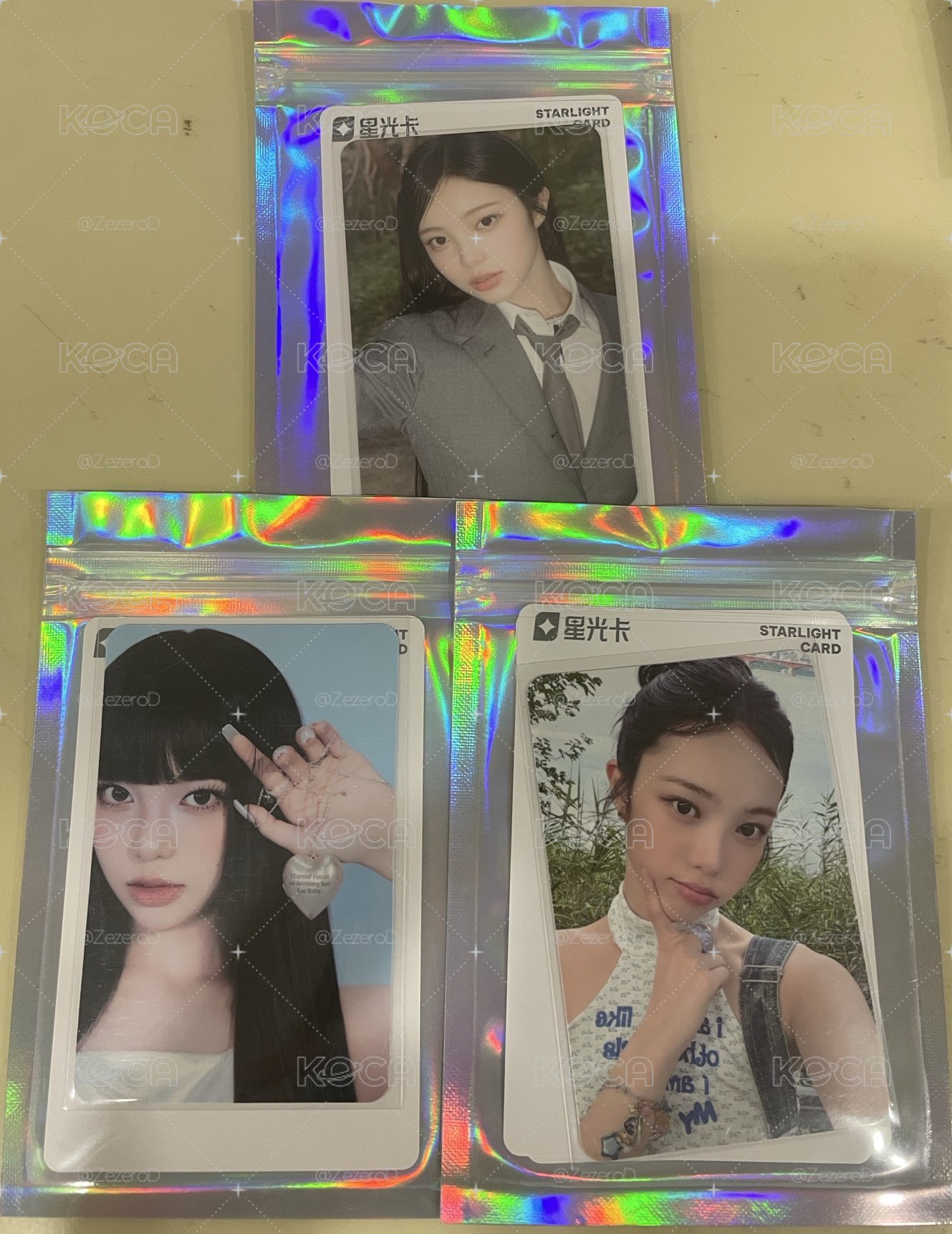 Hearts2Hearts FOCUS IAN 星光卡 (1星+2星+3星 共三張)