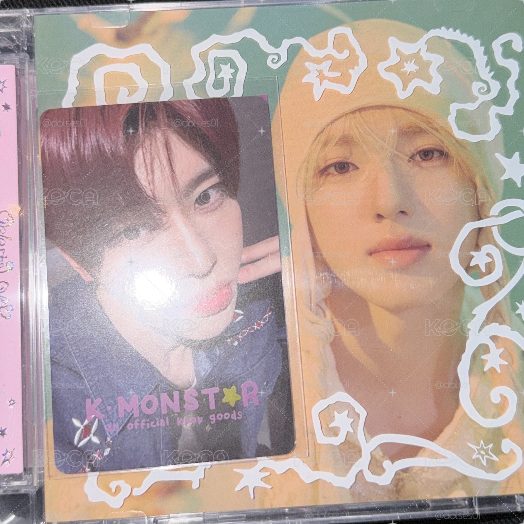 溫幸運卡+saku未拆單封