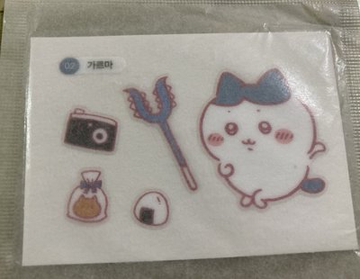 吉伊卡哇 Olive Young 貝果貼紙