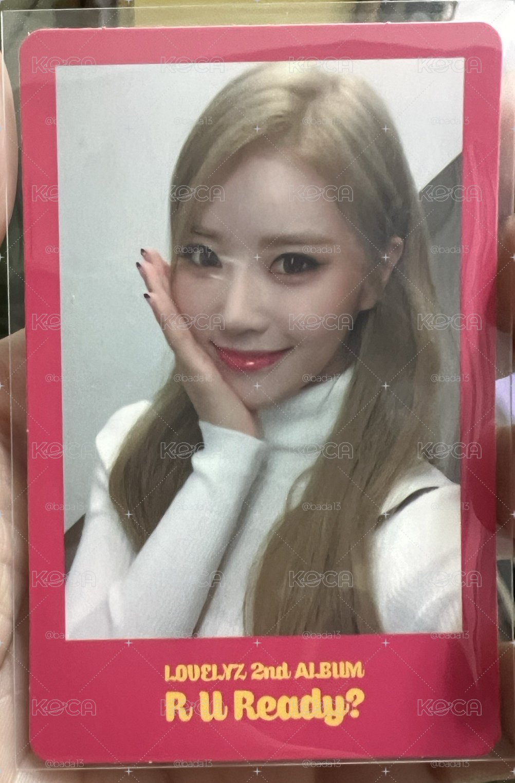 Lovelyz 美珠 R U Ready? 專輯卡 