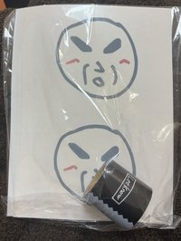 小皺人紋身貼+膠帶