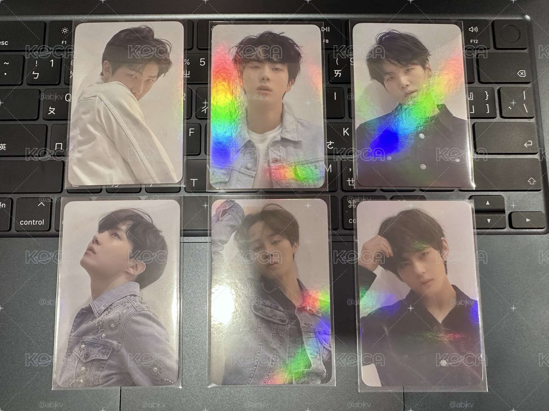 BTS LY轉 黑膠卡