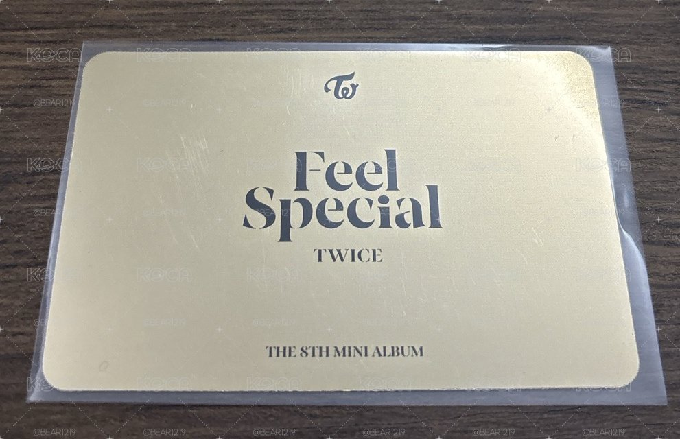 MINA💚Feel Special專輯金卡
