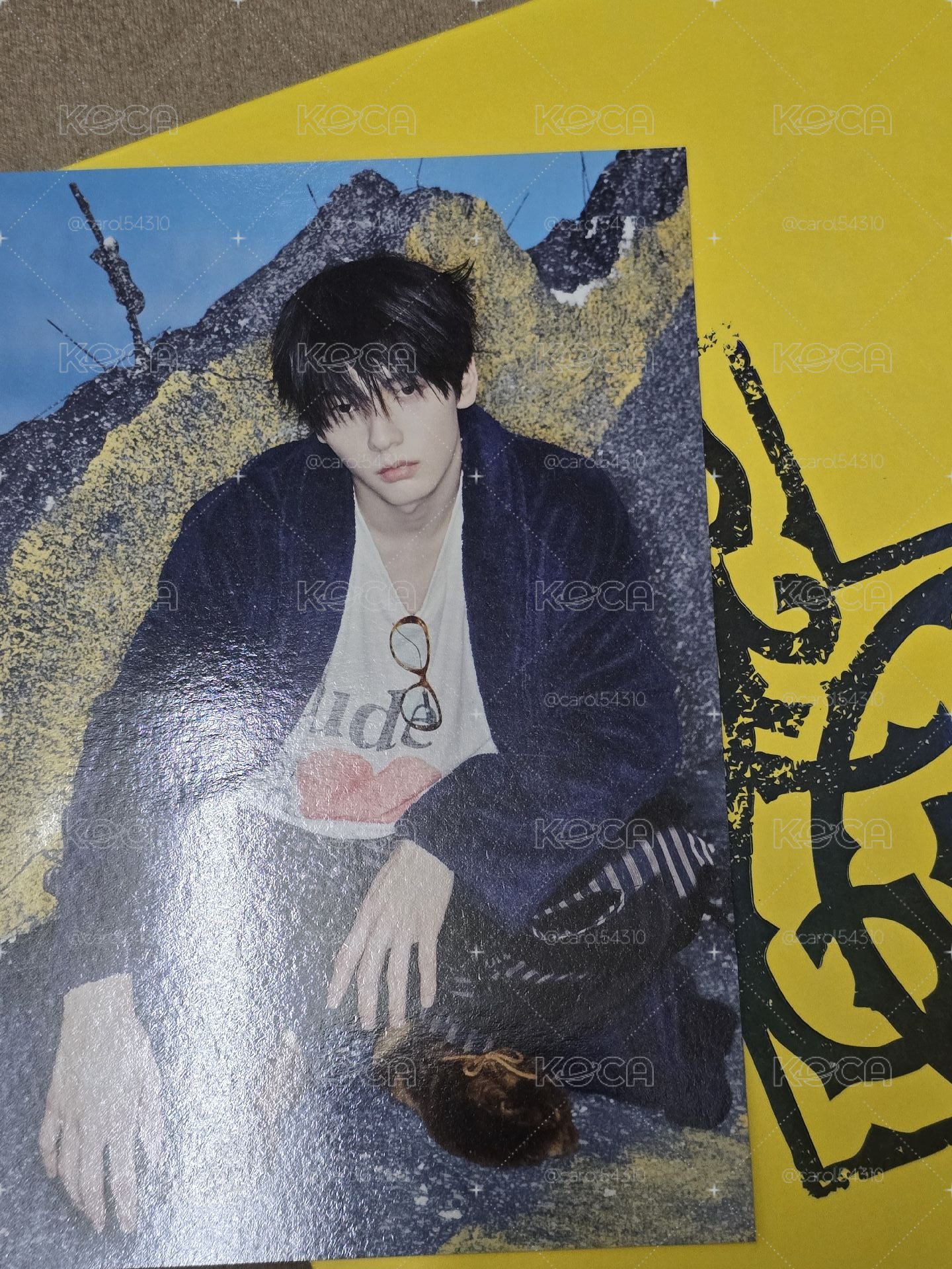 TXT 迷八HUNGER 秀彬明信片+海報