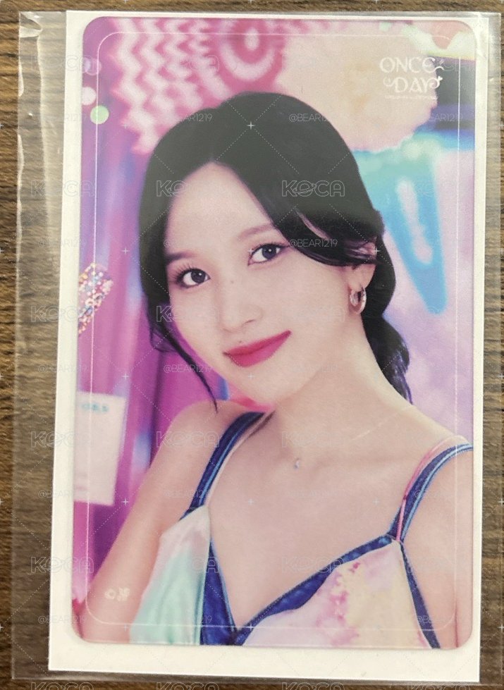 MINA💚2022FM 線下一番賞 參加賞透卡