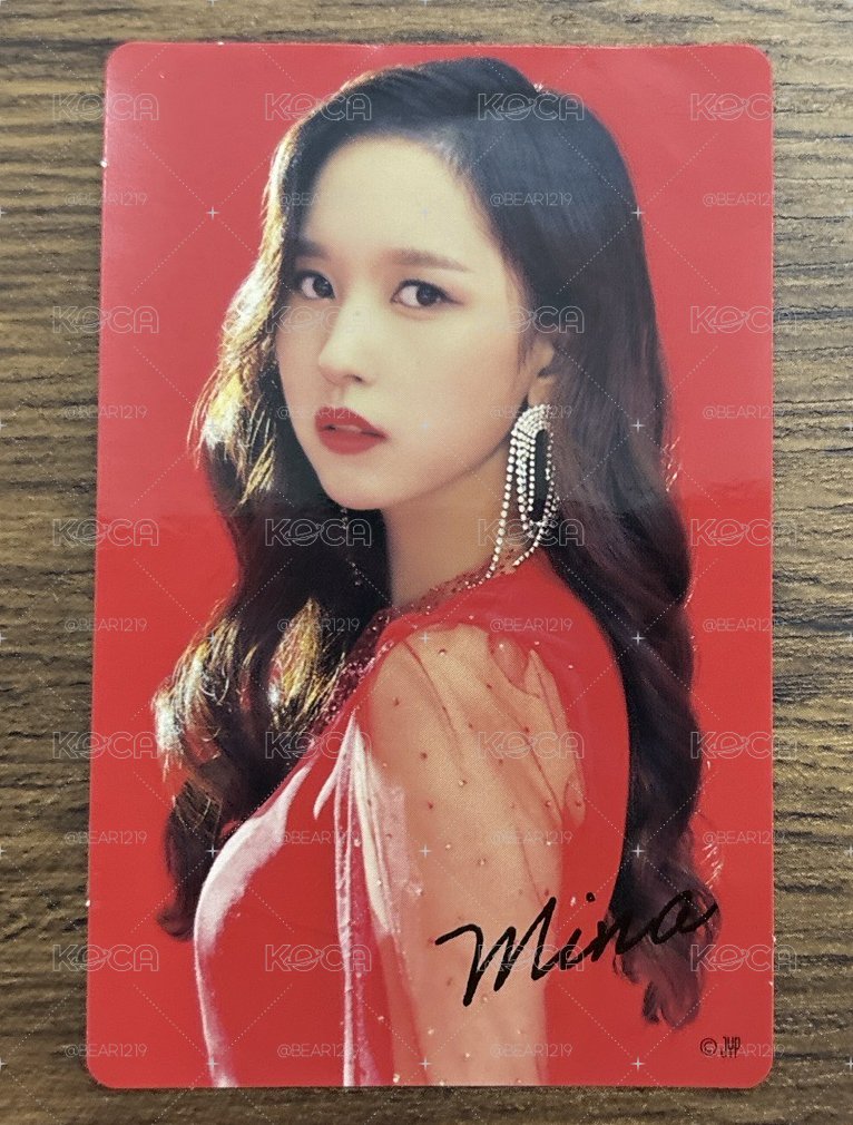 MINA💚三巡 一番賞 參加賞卡貼