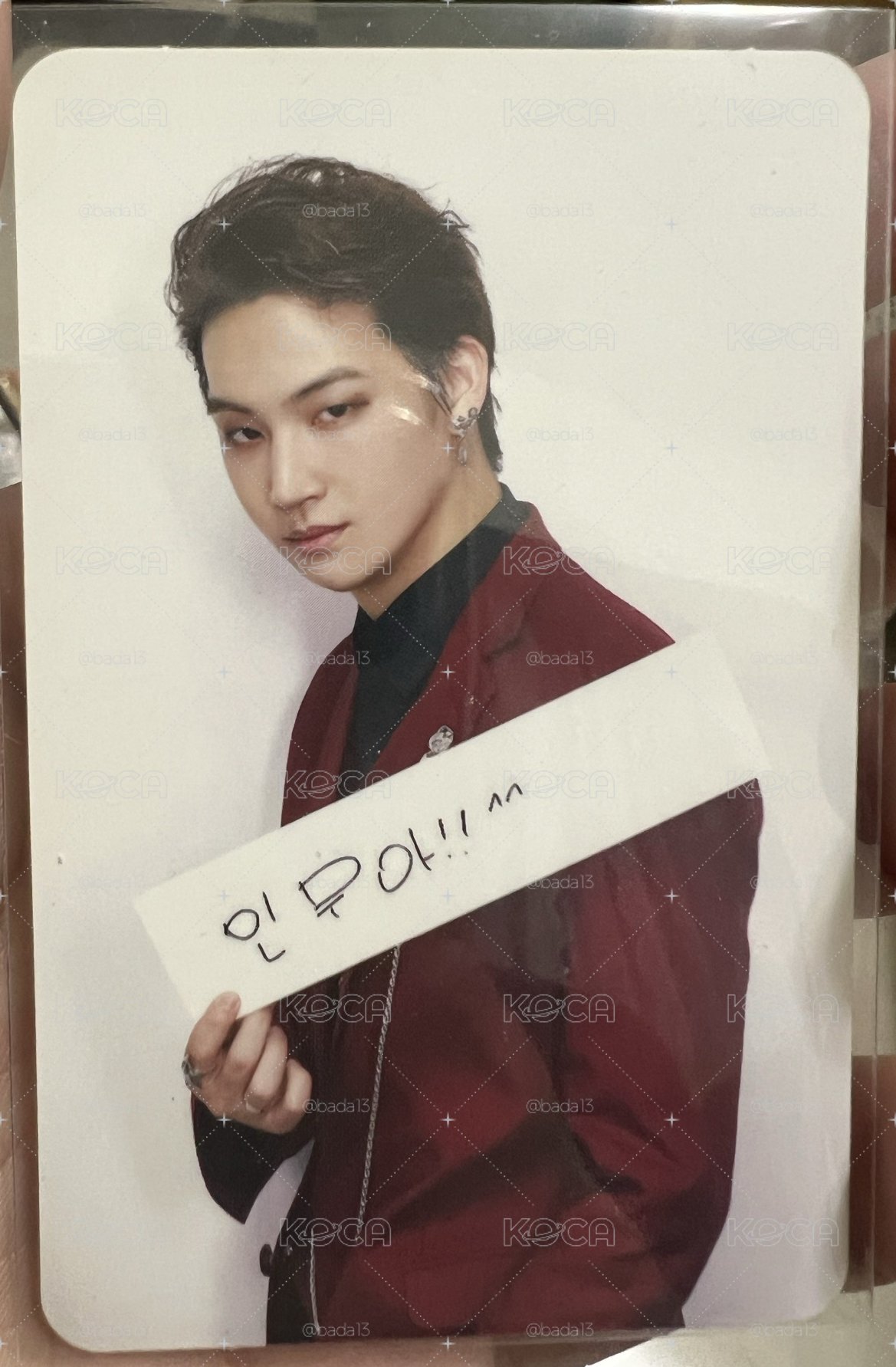 GOT7 JAY B FLIGHT LOG : ARRIVAL 專輯卡 