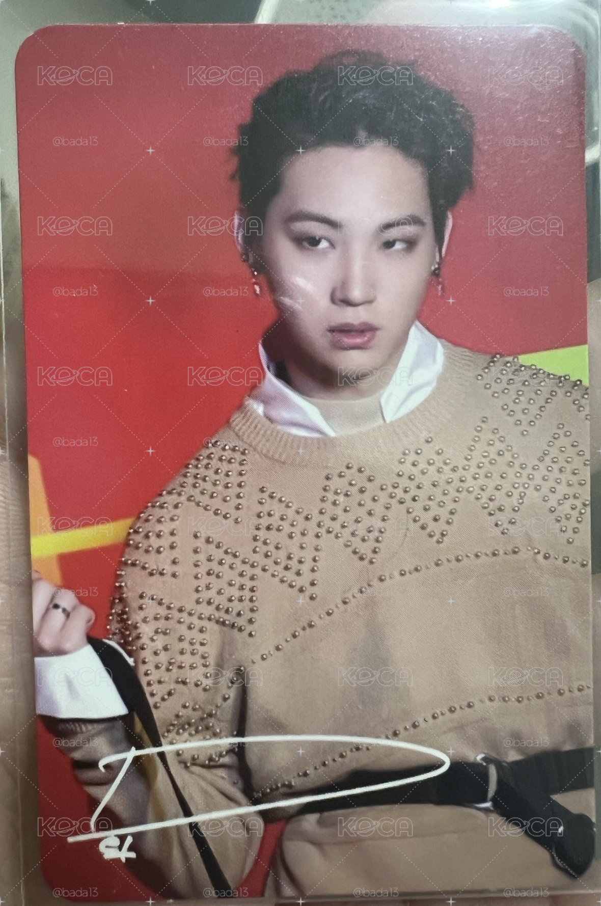 GOT7 JAY B FLIGHT LOG : ARRIVAL MAKING ver. 專輯卡 