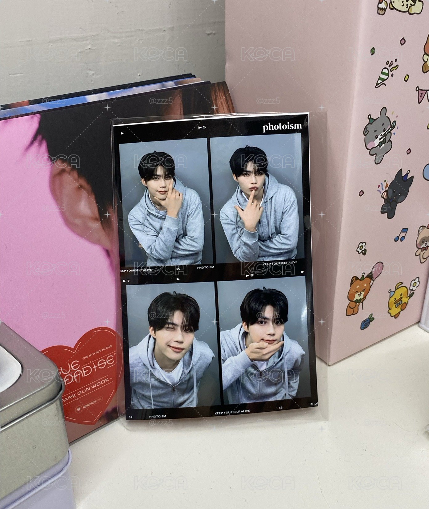 𝗛𝗢𝗢𝗗𝗜𝗘 𝗪𝗜𝗧𝗛 𝗠𝗘! snapism 四格 貼紙 