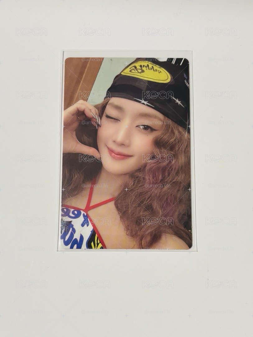 I-DLE MINNIE 米妮 官方小卡 迷你七輯《I SWAY》POCA盤專輯卡