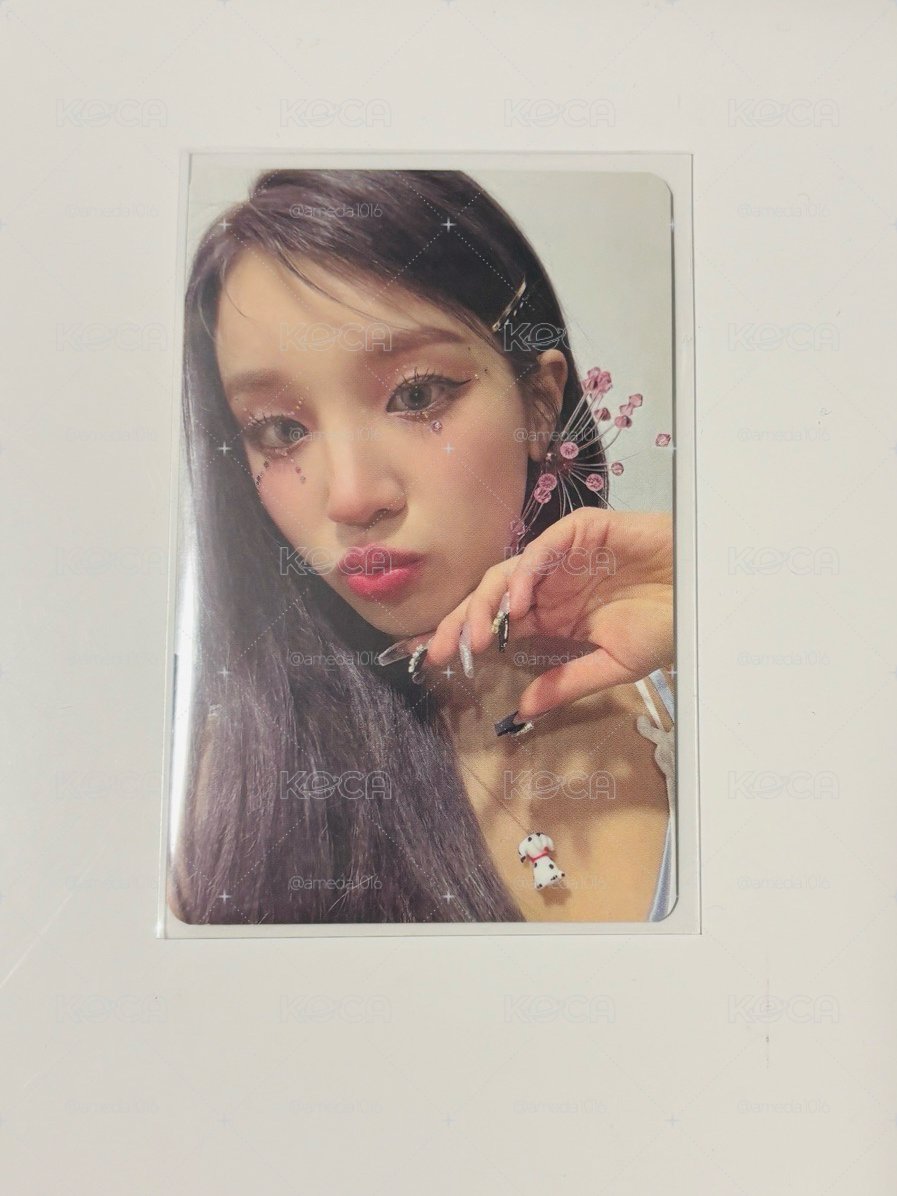 【現貨官方】(G)I-DLE Minnie 迷你六輯《I feel》專輯封入專卡 花瓣耳掛/斑點狗款