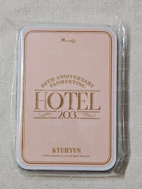 圭賢 20週年FAN MEETING FM首爾徽章 