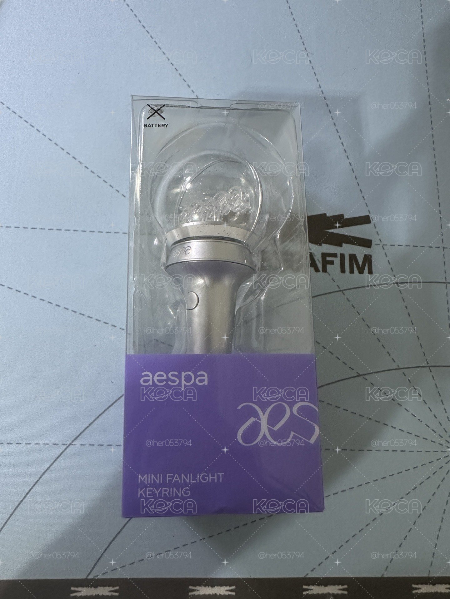 aespa一代小手燈
