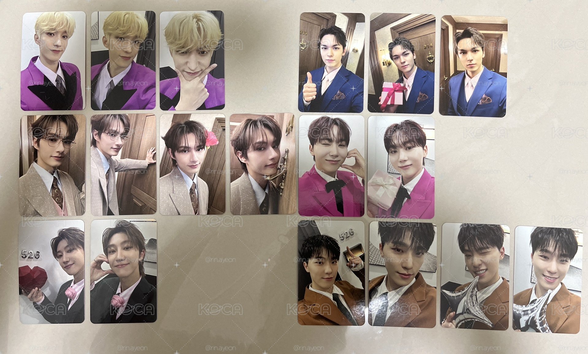 Seventeen 迷12 克拉盤小卡2